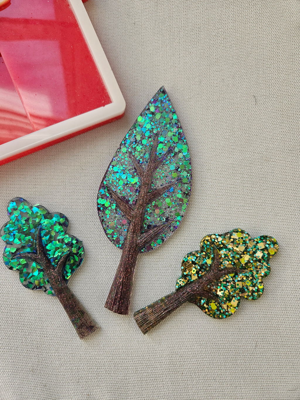 Glitter Trees