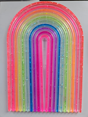 Neon Rainbow Play Board